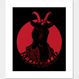 red goat Posters and Art